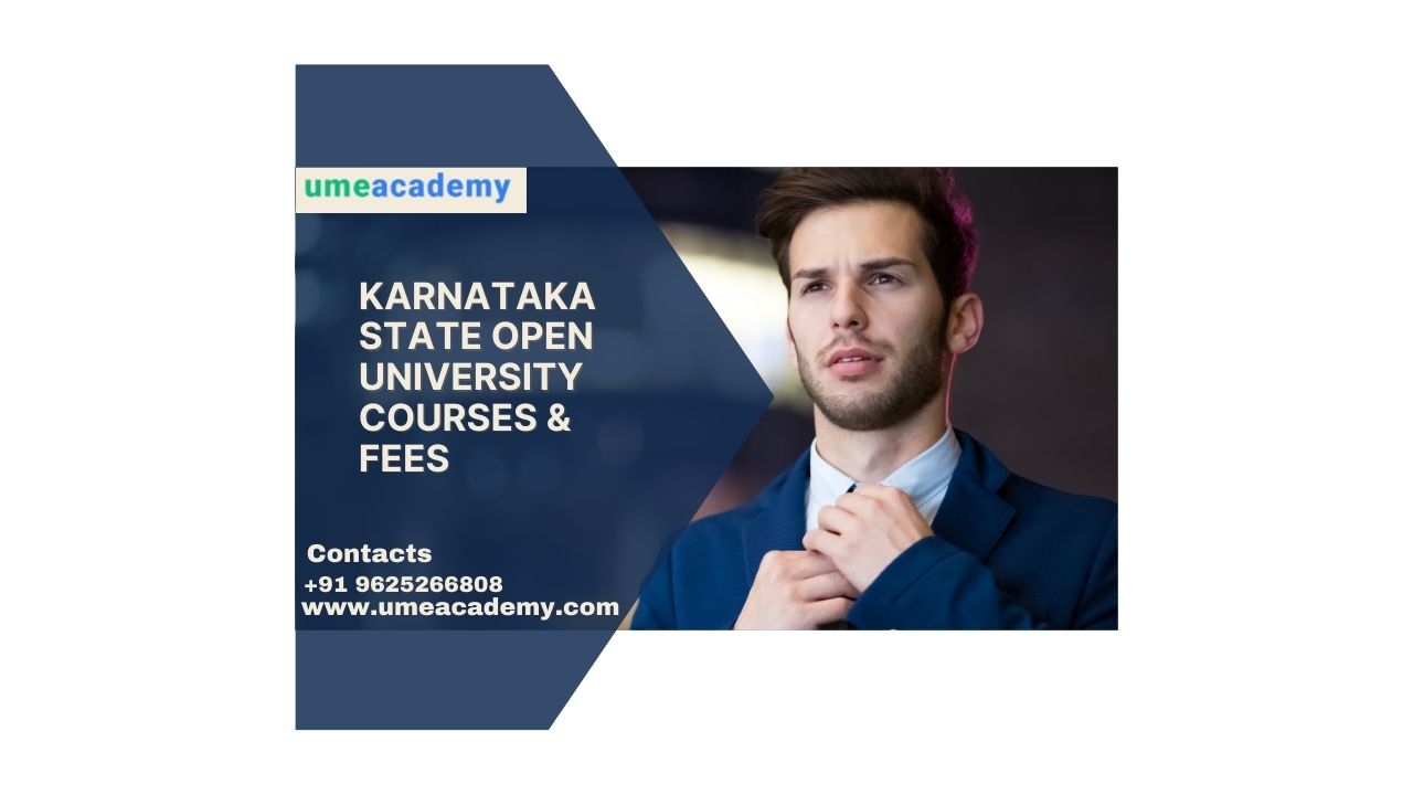 Karnataka State Open University Courses & Fees